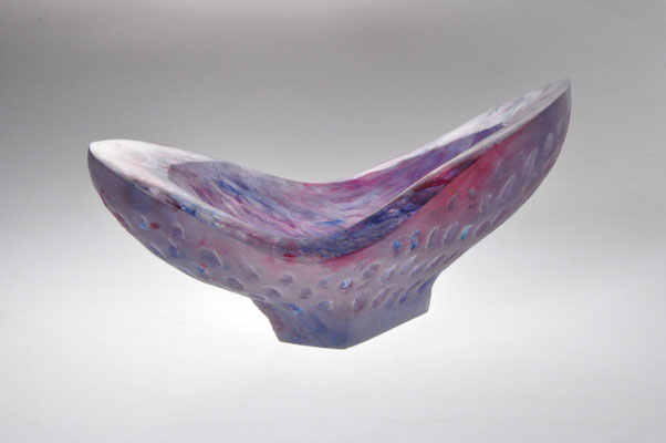 Richard Price, Buddha, pâte-de-verre, kilncast- studioglass, artglass, amsterdam, sculpture, hotglass, blownaway