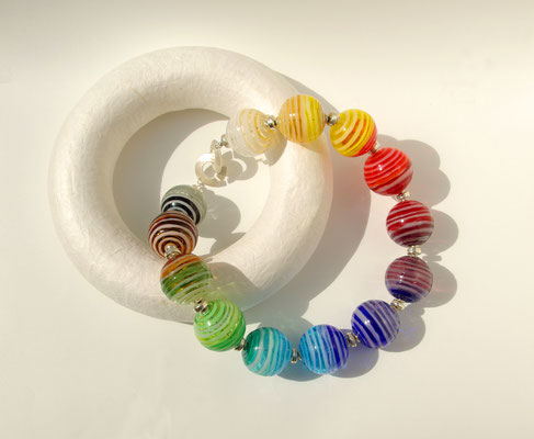 Michaela Möller, Glasschmuck, Glasperlen, Beads, Studioglas, Lampenglas, flamework, jewellery