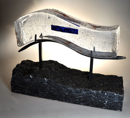 Freeform Glas, Glasskulptur, Studioglas, Thorp, blownglass, paperweight, briefbeschwerer