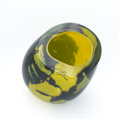 Ingrid Conrad-Lindig, Glasobjekt, Studioglas, Ingelheim, hotglass, blownart, handmade, Kunsthandwerk