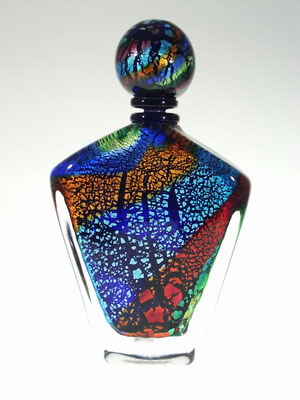 Allain Guillot, Flakon, Vase, verre-soufflé, Studioglas, Glaskunst, handgemacht, blownaway, Issigeac