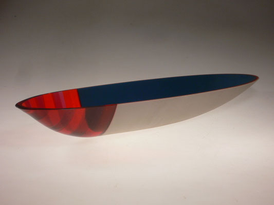 Frank van den Ham, Fusing, Studioglas, Glaskunst, Schale, Vase, Skulptur, Niederlande, Slumping