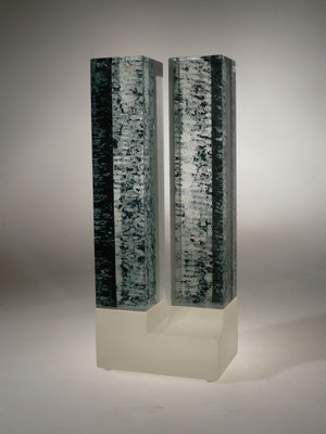 Willi Pistor, Glasschliff, Hadamar, Studioglas, Glaskunst, Oxyde, Plastik, Unikat