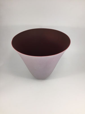 Frank van den Ham, Fusing, Studioglas, Glaskunst, Schale, Vase, Skulptur, Niederlande, Slumping