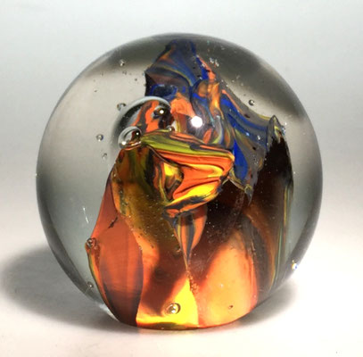 Udo Edelmann, Glashaus am Wasserturm, Studioglas, Rheinbach, geblasenes Glas, Vase, Paperweight