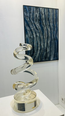 CCAA Studioglas glaskunst glasgalerie glassart blownglass handblown kunsthandwerk unikat collect köln cologne angewandt kunst sammlung ausstellung design paperweight briefbeschwerer exhibition verresoufflé galerieduverre interiordesign 