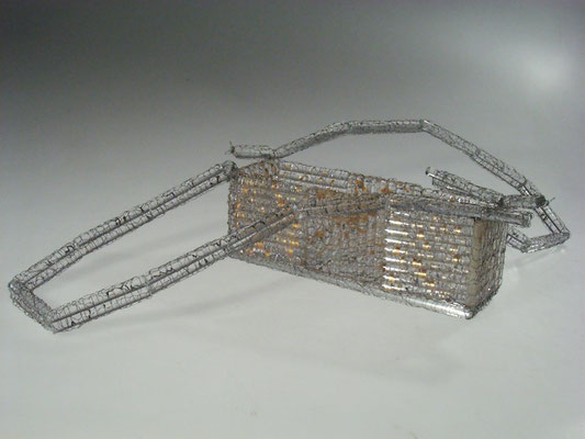 Uta Majmudar, Glasschmuck, Studioglas, Glaskunst, GKV, Haan, Glasdose, Schale, Teller, Glasstäbe, Fusing