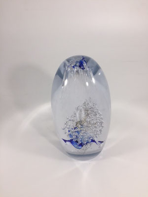 Jörg Hanowski, Studioglas, Paperweight, Lichtskulpturen, Flamework, Unikat, Neon