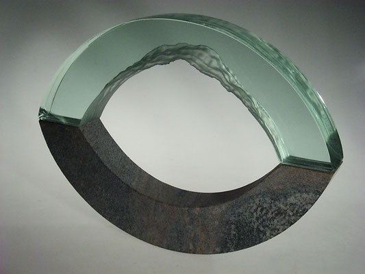 Wilfried Grootens, Studioglas, Glaskunst, abstrakt