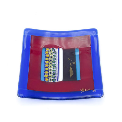 Winston Doull, Fusing, Schale, Teller, Studioglas, Glaskunst, handmade