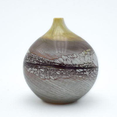 Pavel Molnar, Studioglas, Lampenglas, Sandguss, Vase, Kelch, Oxyde, Hamburg, Glaskunst, Kunsthandwerk