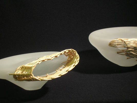 Frank Meurer, Diana Stegmann, Glaskunst, Leuchten, Studioglas, Korbobjekte, Munster