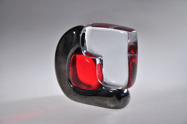 Xavier Carrère, studioglas, glaskunst, glassart, blownart, handmade, sculpture