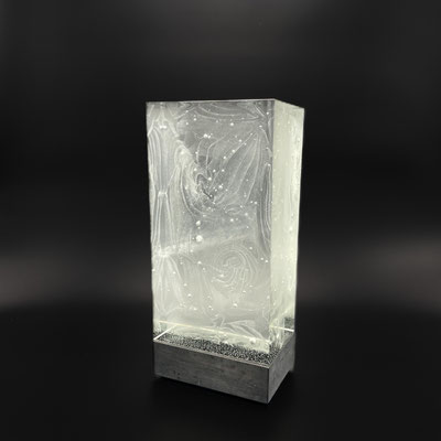 Willi Pistor, Glasschliff, Hadamar, Studioglas, Glaskunst, Oxyde, Plastik, Unikat