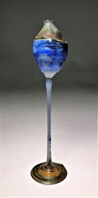 Pavel Molnar, Studioglas, Lampenglas, Sandguss, Vase, Kelch, Oxyde, Hamburg, Glaskunst, Kunsthandwerk