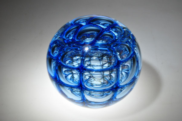 Rolf Brühlmann, Glaskugel, Hotglass, Studioglas, blownaway