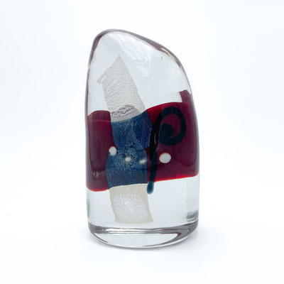 Wolfgang Mussgnug, Studioglas, Glaskunst, Skulptur, Murano. Zanetti, hotglass, blownaway, handmade, nördlingen