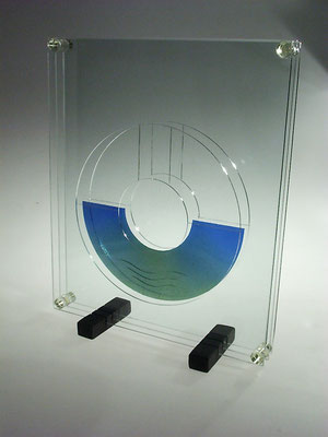 Wilfried Grootens, Studioglas, Glaskunst, abstrakt