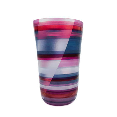 Isgard Moje-Wohlgemuth, Studioglas, Glaskunst, Glasschmuck, Gefäß, Vase, Oxyde, Gold