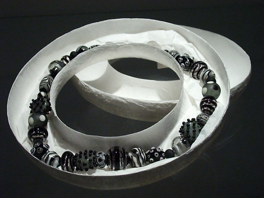 Michaela Möller, Glasschmuck, Glasperlen, Beads, Studioglas, Lampenglas, flamework, jewellery