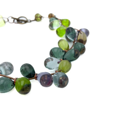 Marion Sterner, Glasschmuck, Glasperlen, Halsketten, Designerschmuck, Murano, Glassbeads, Jewellery
