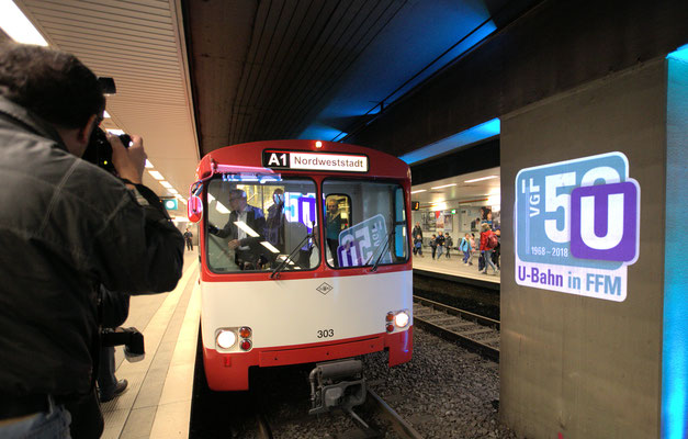 50 Jahre U-Bahn Frankfurt © docunews.de / Klaus Leitzbach