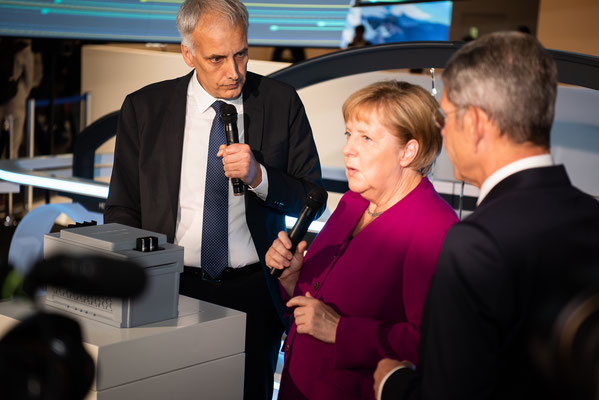 Presserundgang mit Bundeskanzlerin Angela Merkel © dokuphoto.de / Friedhelm Herr