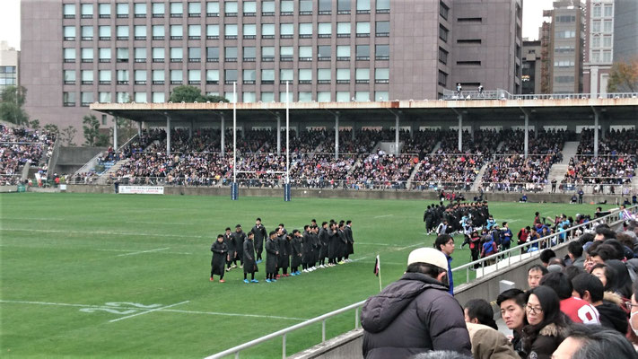 この日のために過酷な練習に耐えてきたワセダ、闘志と自信がみなぎる