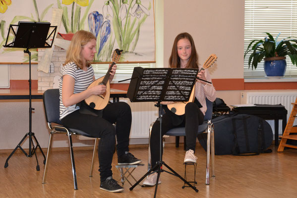 Mandolinenduo (Frühlingssingen 2017)