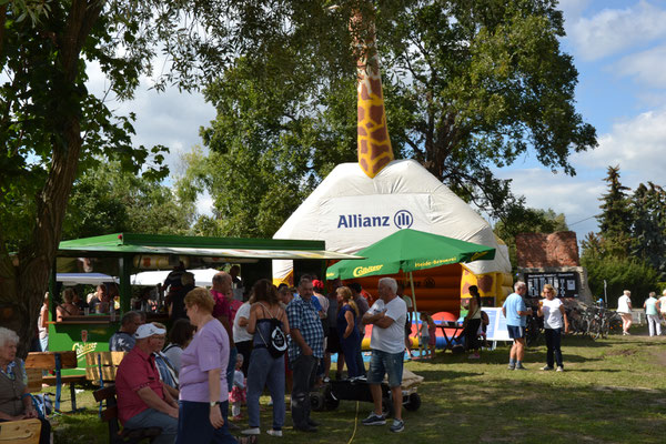 Hüpfeburg Steinbruchfest 2017