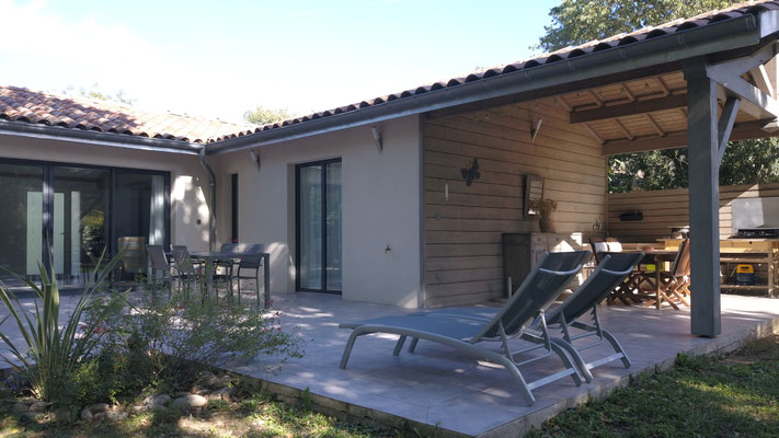 Terrasse + cuisine d'été