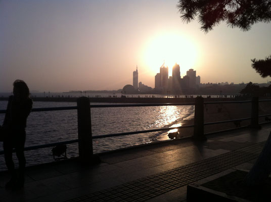 Am Meer in Qingdao