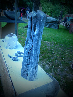 Boutonnet Mlanie sculpture raku