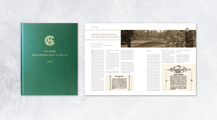 Münchener Golf Club e.V.  //  Golfanlagen  //  100-Jahres-Chronik