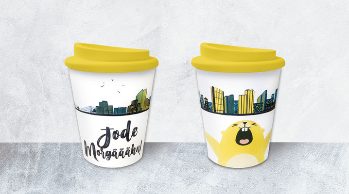 elasto form KG  //  Werbeartikel und Werbemittel  //  Design Coffee-to-go-Becher
