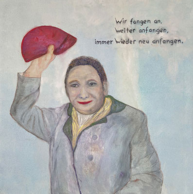 Gertrude, Öl a.Lw. 2025
