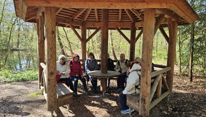 Gruppe 2, Rucksackrast nahe Harpstedt
