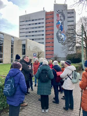 An der Europa-Zentrale der Mormonen