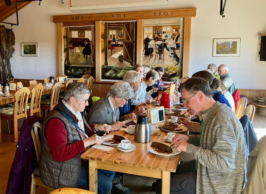 Buchweizenpfannkuchen, die Nahrung der Moorbauern