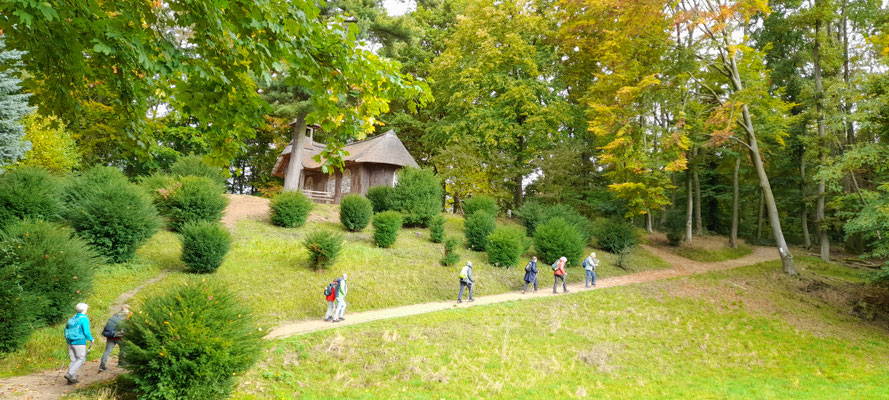 Unterhalb der Eremitage im Staatsparkk Fürstenlager