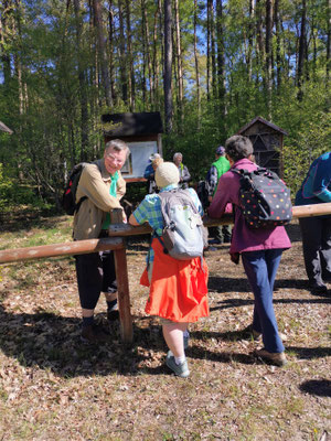 Mittwoch - Gruppe 1 in der Nähe des Dötlinger Gastiefspeichers
