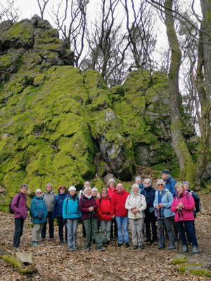 Unsere Gruppe am Grauen Stein