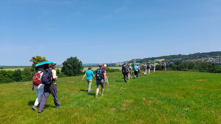 unterwegs in Richtung Homburg