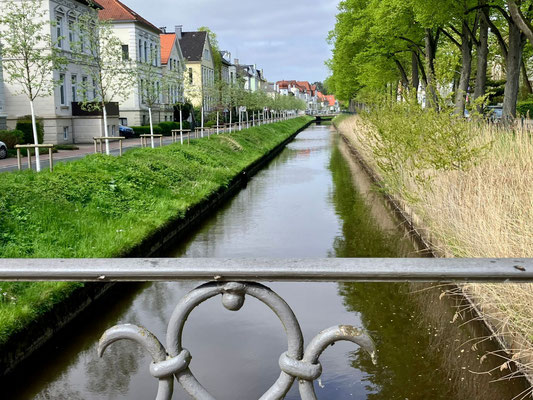 Der kanalisierte Fluss Haaren