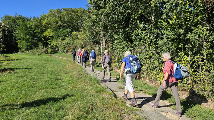 Unterwegs auf dem Kleinen Mainzer Höhenweg