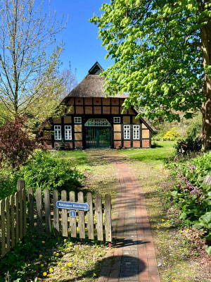 typisches Bauernhaus der Gegend
