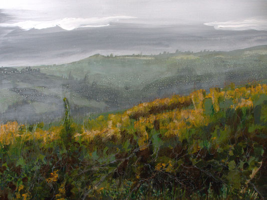 Schotland-1, 90 x 120 cm, acryl op linnen - verkocht
