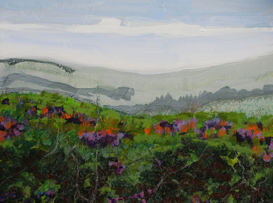 Scott's View, 90 x 120 cm, acryl op linnen
