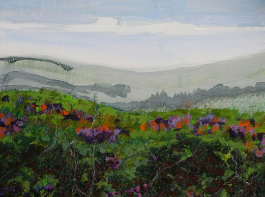 Scott's View, 90 x 120 cm, acryl op linnen