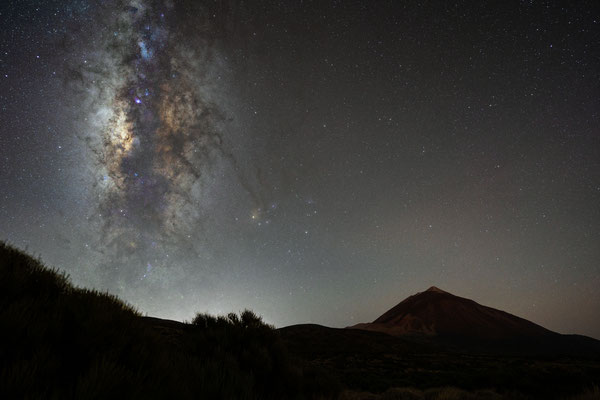 Milkyway Core above Pico del Teide (2022, Teide NP, Teneriffa)